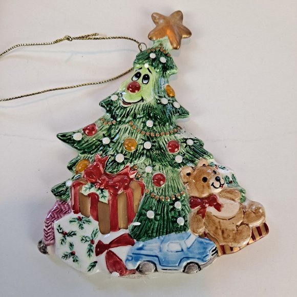 Fitz and Floyd Christmas Tree Ornament “Wee Christmas Tree” - Picture 3 of 6